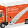 herpa 099288 MAN TGL Euro 6c Koffer-LKW Feuerwehr Berlin/Stroke-Einsatzmobil | Blaulichtmodell 1:87
