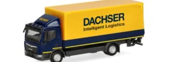 herpa 322119 MAN TGL 12t Koffer-LKW mit Ladebordwand Dachser Logistics LKW-Modell 1:87
