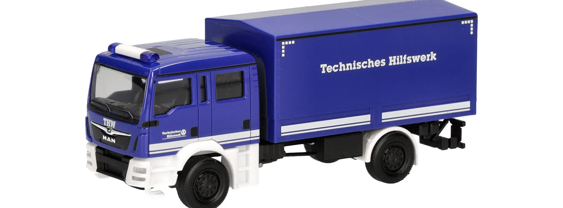 herpa 098533 MAN TGM MzKW THW | Blaulichtmodell 1:87