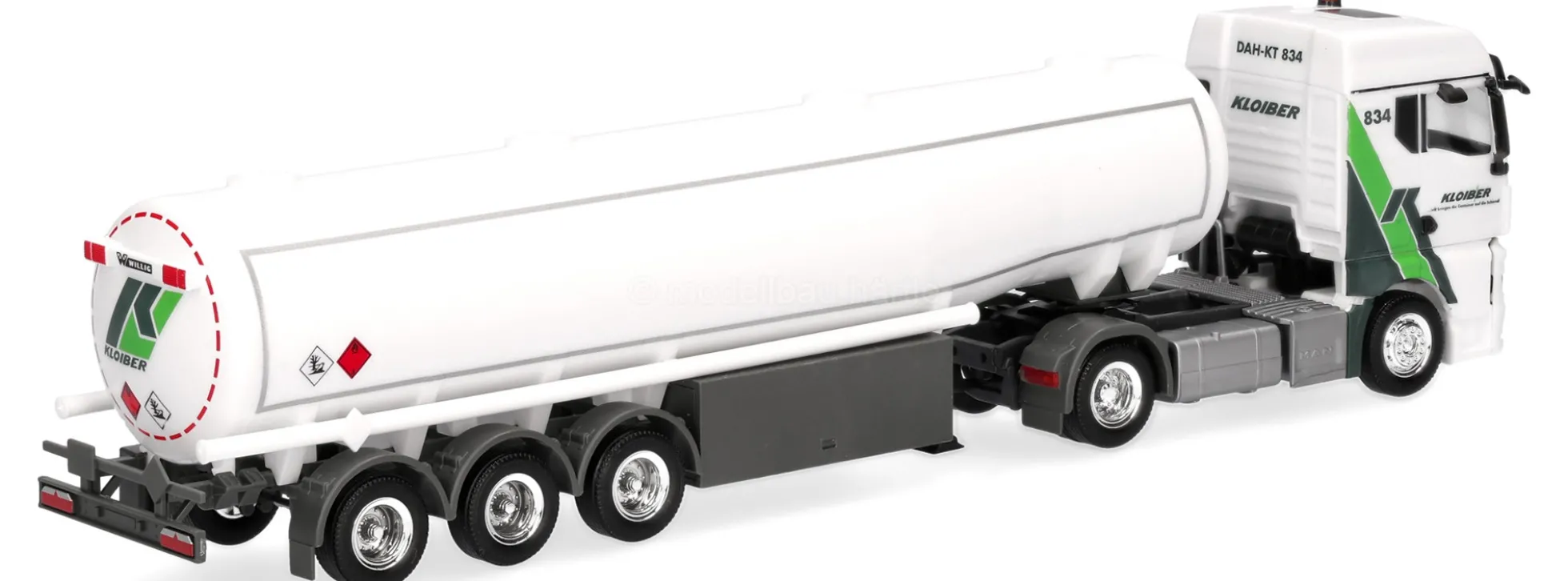herpa 952033 MAN TGX GM Benzintank-Sattelzug Kloiber | LKW-Modell 1:87