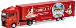herpa 320702 MAN TGX GM Jumbokoffer-Sattelzug - Circus Roncalli | LKW-Modell 1:87