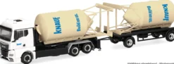 herpa 322454 MAN TGX GM Silosteller-Hängerzug Knauf | LKW-Modell 1:87