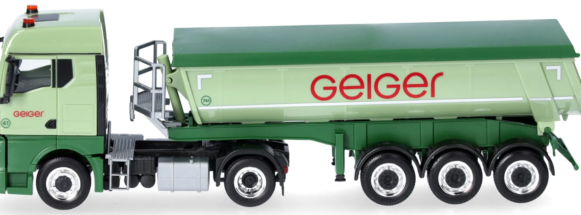 herpa 949446 MAN TGX GM Thermomulden-Sattelzug Geiger | LKW-Modell 1:87