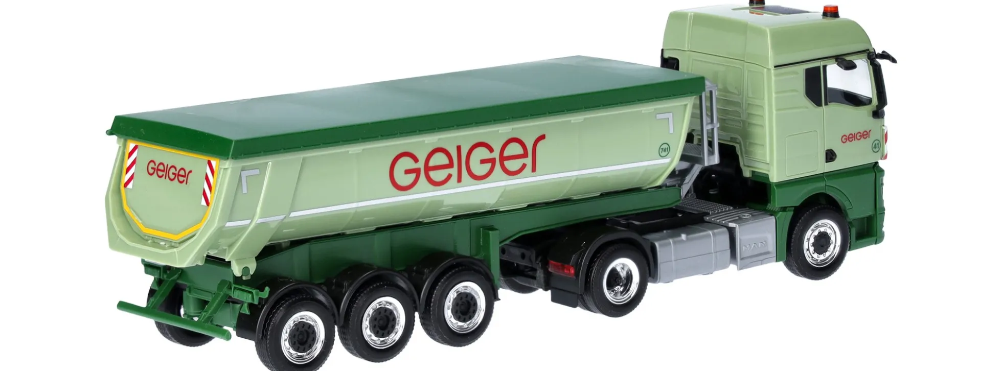 herpa 949446 MAN TGX GM Thermomulden-Sattelzug Geiger | LKW-Modell 1:87