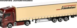 herpa 962216 MAN TGX GX Gardinenplanen-Sattelzug - Schönholzer | LKW-Modell 1:87
