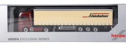 herpa 962216 MAN TGX GX Gardinenplanen-Sattelzug - Schönholzer | LKW-Modell 1:87