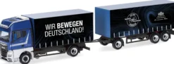 herpa 318563 MAN TGX GX Gardinenplanen-Hängerzug Stickelmann | LKW-Modell 1:87