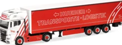 herpa 321259 MAN TGX GX Gardinenplanensattelzug Hueber Heideck LKW-Modell 1:87