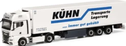 herpa 318020 MAN TGX GX Kühlkoffersattelzug Kühn Kühltransporte LKW-Modell 1:87