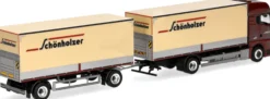herpa 962223 MAN TGX GX Koffer-Hängerzug - Schönholzer | LKW-Modell 1:87