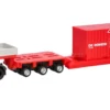 herpa 320764 MAN TGX GX Tiefllade-Sattelzug mit Container - De Romein | LKW-Modell 1:87