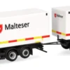 herpa 318945 MAN TGX GX Wechselkoffer-Hängerzug Malteser Bad Reichenhall Blaulichtmodell 1:87