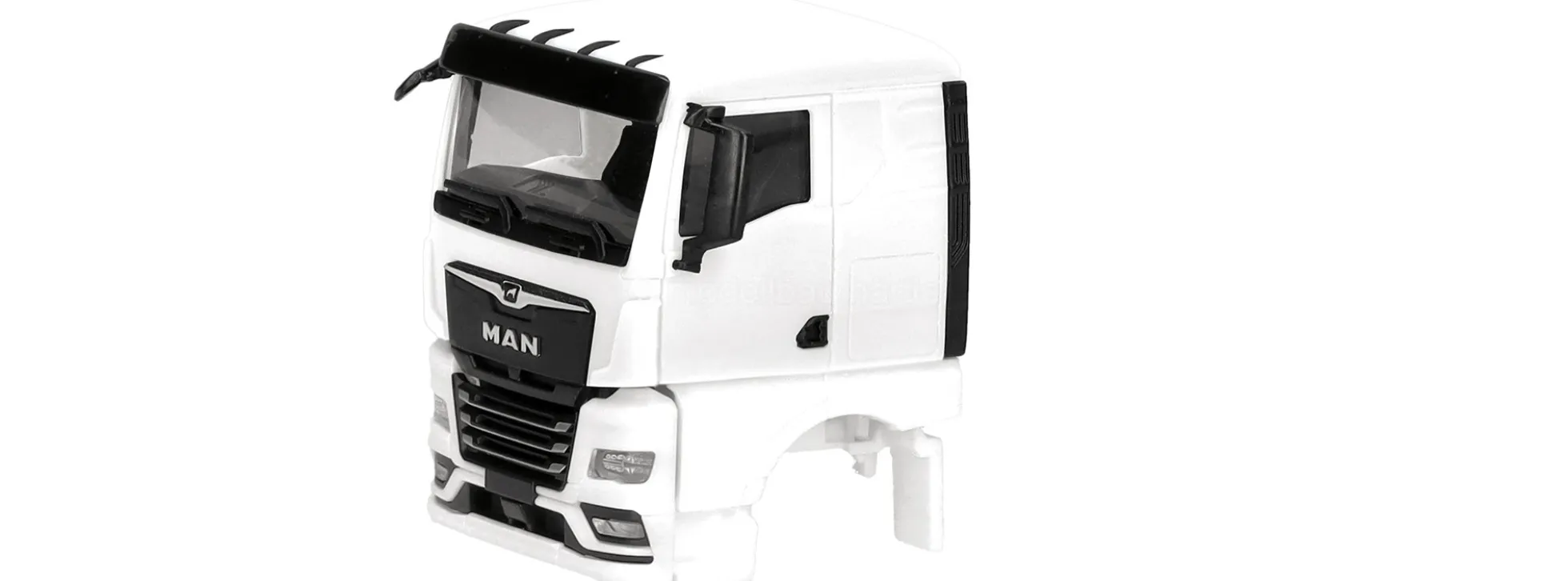 herpa 086363 MAN TGX weiß | 2 Stück | Ersatz-Fahrerhaus 1:87