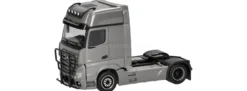 herpa 311533-006 MB Actros18 L Gigaspace Zugmaschine 2 achs mit Lampenbügel grau | LKW-Modell 1:87