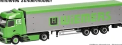 herpa 961820 MB Actros L ProCabin Bigspace Sattelzug - Wiemers | LKW-Modell 1:87