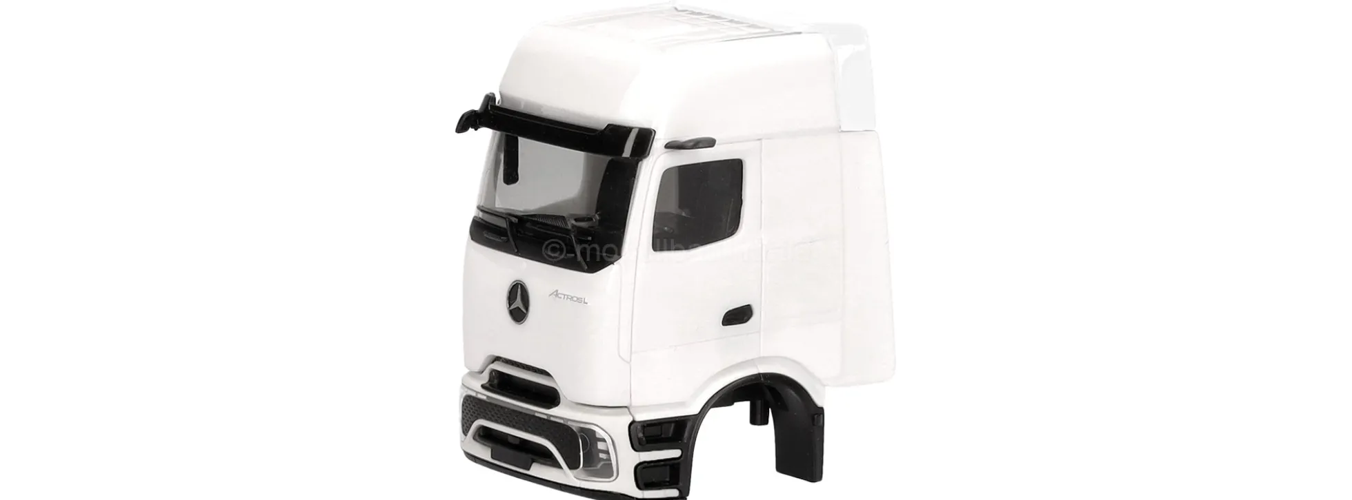 herpa 086264 MB Actros L ProCabin Gigaspace weiß | 2 Stück | LKW-Ersatzkabine 1:87