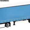 herpa 962674 MB Actros L ProCabin GS Gardinenplanen-Sattelzug - Cross Sped | LKW-Modell 1:87