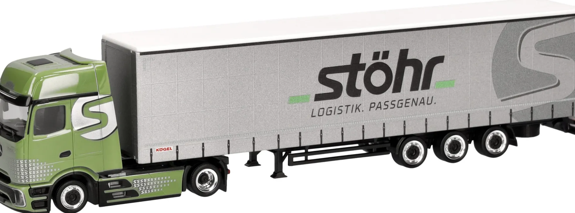 herpa 320955 MB Actros L ProCabin GS Sattelzug - Stöhr Logistik | LKW-Modell 1:87