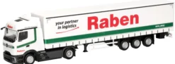 herpa 321044 MB Actros L ProCabin Streamspace Sattelzug - Raben Logistics | LKW-Modell 1:87