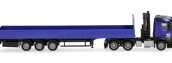 herpa 960038 MB Arocs Pritschen-Sattelzug Hoch-Tief | LKW-Modell 1:87