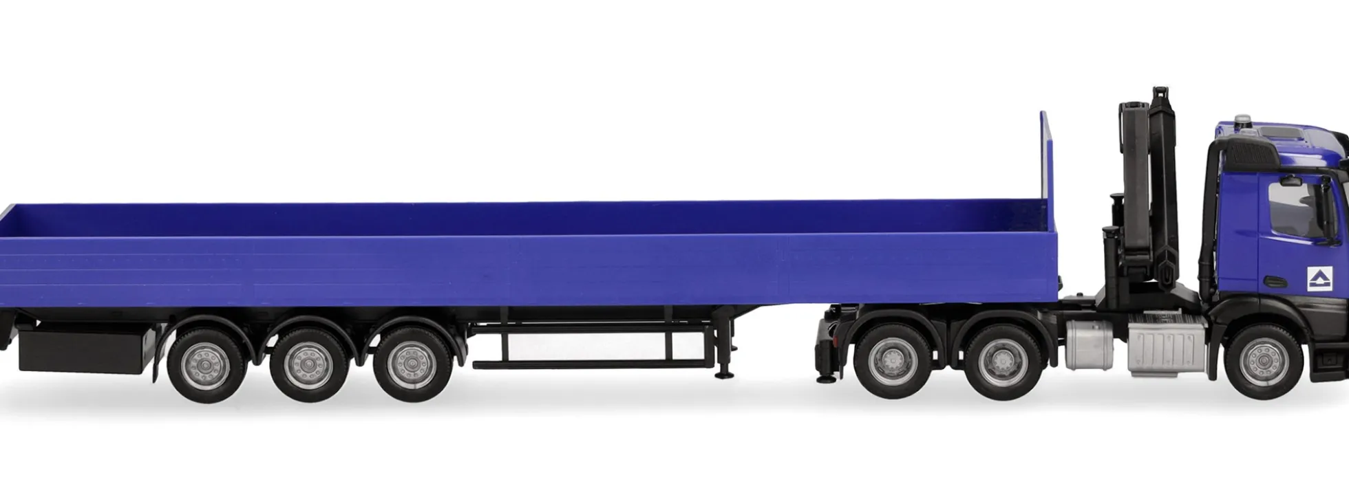 herpa 960038 MB Arocs Pritschen-Sattelzug Hoch-Tief | LKW-Modell 1:87