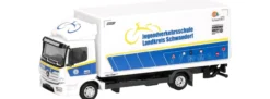 herpa 098915 MB Atego 13 Koffer - Jugendverkehrsschule Schwandorf | LKW-Modell 1:87