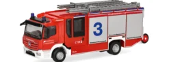 herpa 099349 MB Atego Z-Cab Flughafen-Feuerwehr Friedrichshafen | Blaulichtmodell 1:87