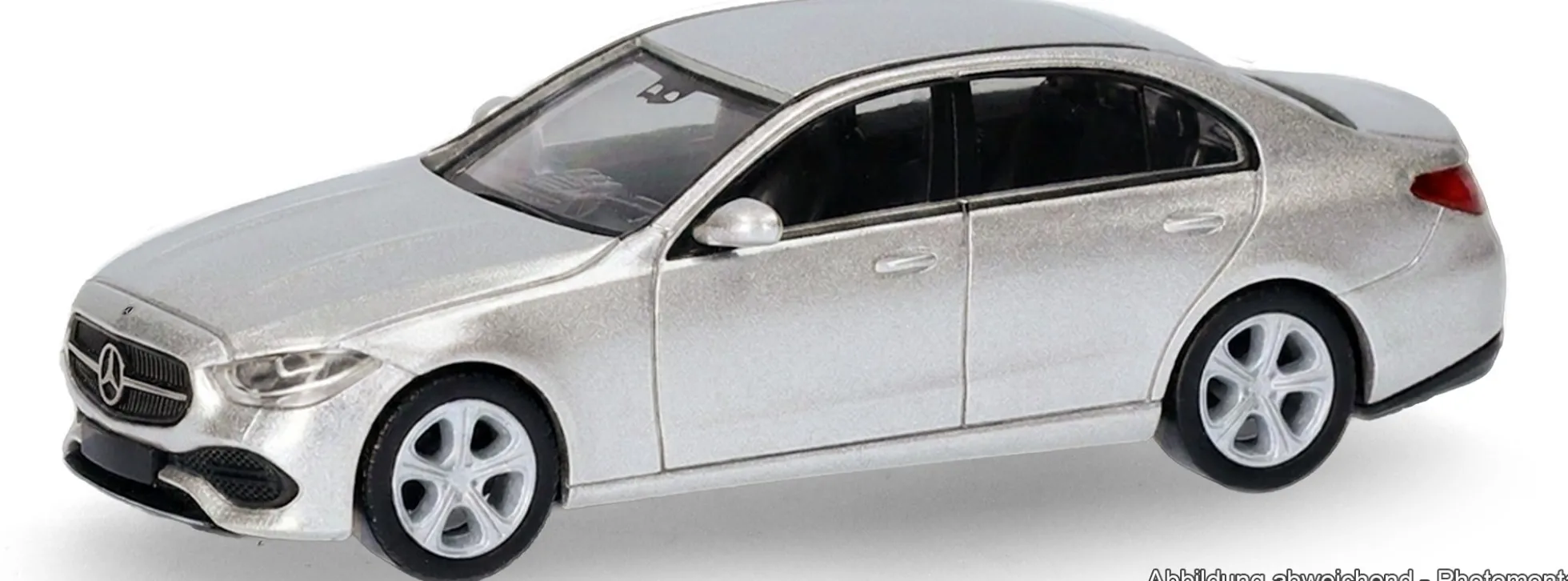 herpa 430913-004 MB C-Klasse Limousine - silber | Modellauto 1:87