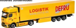 herpa 961868 MB eActros 600 ProCabin Gigaspace Kühlkoffer-Sattelzug DEFRU | LKW-Modell 1:87