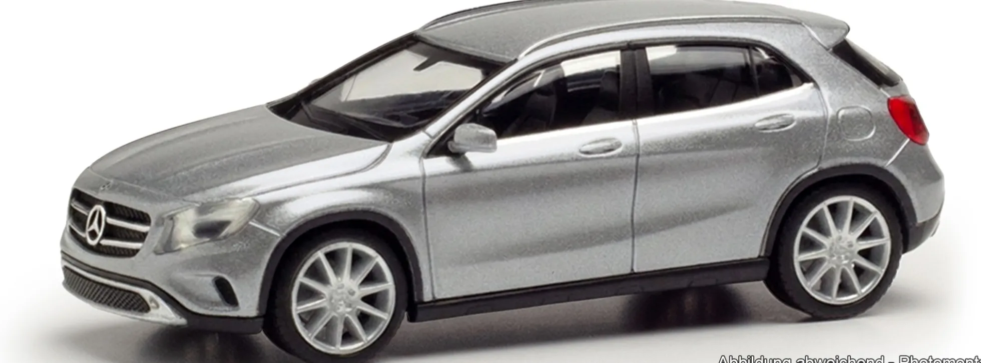 herpa 038317-004 MB GLA - iridiumsilber | Modellauto 1:87