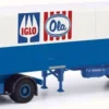 herpa 87MBS026321 DAF 2800 Kühlkoffersattelzug Binfürst IGLO LKW-Modell 1:87