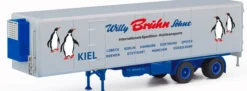 herpa 87MBS026475 Kühlkofferauflieger Willy Bruhn Söhne Aufliegermodell 1:87