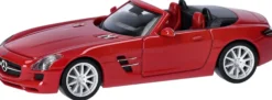 herpa 024853-002 MB SLS AMG Roadster - feueropal | Modellauto 1:87