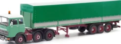 herpa 87MBS026338 Mercedes-Benz LPS2032 PritschePlanenSattelzug Posteher Spedition LKW-Modell 1:87