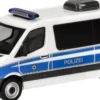 herpa 099127 MB Sprinter 18 Bus Flachdach - Bundespolizei | Blaulichtmodell 1:87