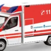 herpa 099462 MB Sprinter Fahrtec Rettungswagen FW Bremerhaven | Blaulichtmodell 1:87