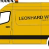 herpa 962780 MB Sprinter 18 Kasten HD - Leonhard Weiss | Modellauto 1:87