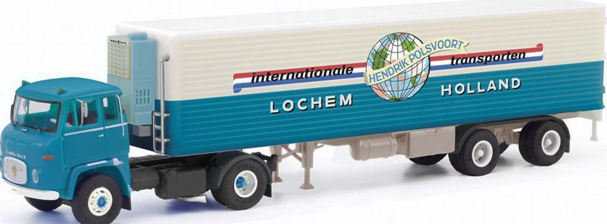 herpa 87MBS026345 Scania Vabis LB76 Kühlkoffersattelzug Hendrik Polsvoort LKW-Modell 1:87
