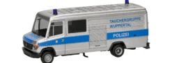 herpa 098823 MB T2 Vario Kasten - Polizei Tauchergruppe Wuppertal | Blaulichtmodell 1:87