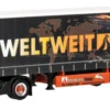 herpa 320023 Mercedes-Benz Actros L 2018 Gardinenplanensattelzug Ferntrans Haas Weltweit Modell 1:87