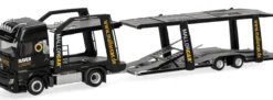 herpa 321372 Mercedes-Benz Actros L 2018 Gigaspace Autotransporterhängerzug Raven Logistic LKW 1:87