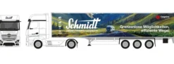 herpa 959711 Mercedes-Benz Actros L Koffersattelzug Schmidt Berglandschaft LKW-Modell 1:87