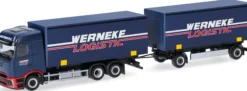 herpa 321983 Mercedes-Benz Actros L ProCabin Wechselgardinenzug Werneke LKW-Modell 1:87