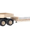 herpa 747271 Mercedes-Benz Actros L Tiefladesattelzug sandbeige Armee Belgien Militärmodell 1:87