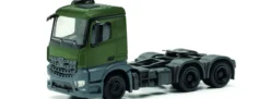 herpa 747066 Mercedes-Benz Arocs M 6x4 3achsig Solozugmaschine | Militärmodell neutral 1:87
