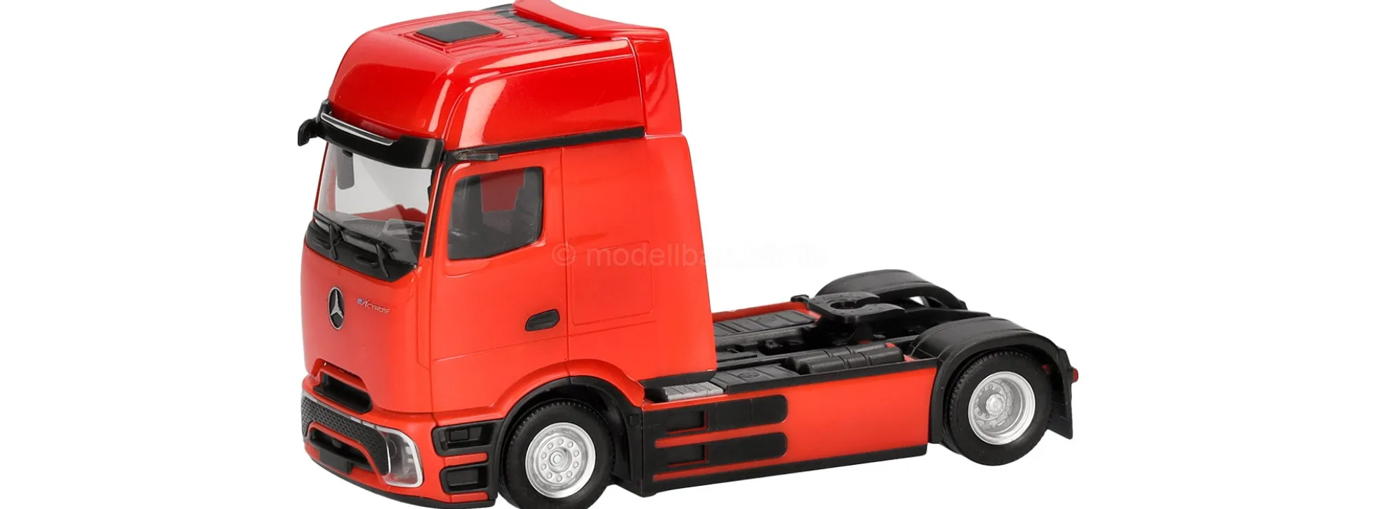 herpa 319447-002 Mercedes-Benz eActros 600 Procabin Gigaspace verkehrsrot | LKW-Modell 1:87