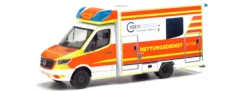 herpa 095570 Mercedes-Benz Sprinter 18 Fahrtec RTW Rettungsdienst Dülmen | Blaulichtmodell 1:87