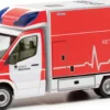 herpa 097116 Mercedes-Benz Sprinter 18 RTW Feuerwehr Bochum | Blaulichtmodell 1:87