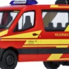 Herpa 945141 Mercedes-Benz Sprinter Bus 2018 MTW Feuerwehr Stuttgart Blaulichtmod 1:87