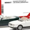 herpa 012287-007 MiniKit Audi Cabrio - grün/weiß | 2 Stück | Modellauto Bausatz 1:87